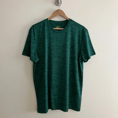 G.H. Bass & Co. T-Shirt Men’s Size L Green Heathered NWOT Performance - Image 1 of 4