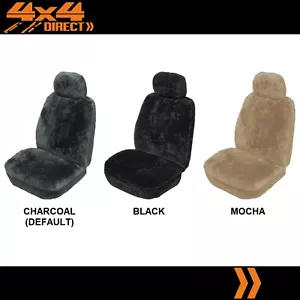 SINGLE 27mm SHEEPSKIN ALL OVER CAR SEAT COVER FOR LAMBORGHINI COUNTACH - Picture 1 of 6