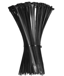 Parkside Cable Tie Set 250 Pieces German Various Sizes Indoor And Outdoor BLACK - Picture 1 of 5