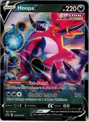Hoopa V - SWSH176 - SWSH176 - SWSH: Sword & Shield Promo Cards - Ultra Rare  - Image 1 of 2