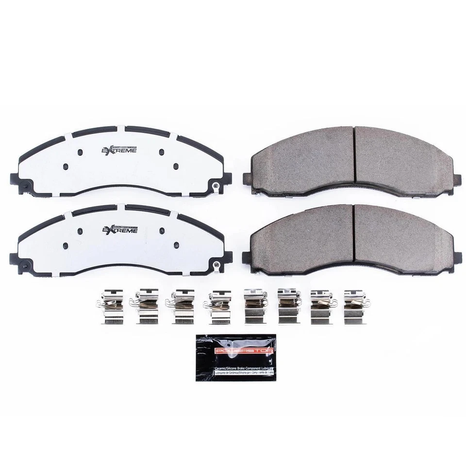 Powerstop Z36 Truck Tow Rear Brake Pads w/ Hardware 17-23 Ford F450 F550 6.7 NEW - Imagem 1 de 4
