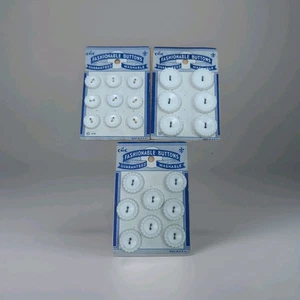 Vintage Buttons on Original Cards - Picture 1 of 9