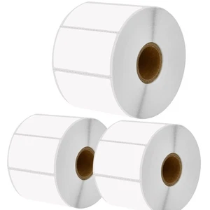 3Rolls 2-1/4"x1-1/4" Direct Thermal Postage Barcode labels For Zebra LP3642/3742 - Picture 1 of 24