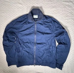 Club Monaco Medium Navy double zip bomber-style jacket an essential jacket! - Picture 1 of 7