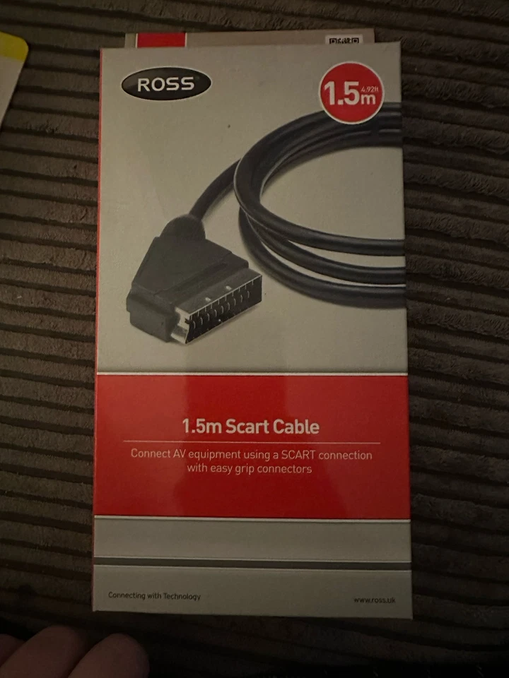 1.5m Scart Lead - Image 1 of 1