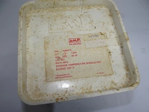 CONECTOR DE EMPALME TYCO AMP ROJO PICABOND 60947-3 calibre 24-19 tamaño de cable - Imagen 1 de 3