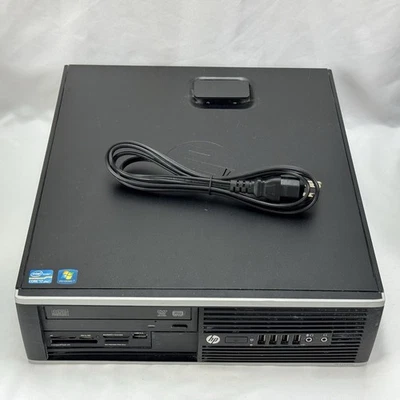 HP Compaq 8300 Elite SFF Desktop Intel Core i7-3770 3.4GHz 8GB RAM 500GB Win7Pro - Image 1 of 4