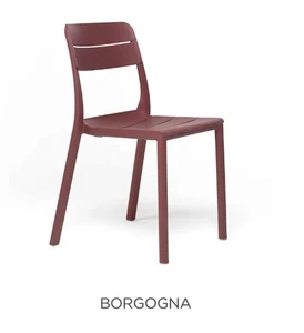 Nardi Stuhl Cassia Bistro Farbe Burgund - Bild 1 von 6