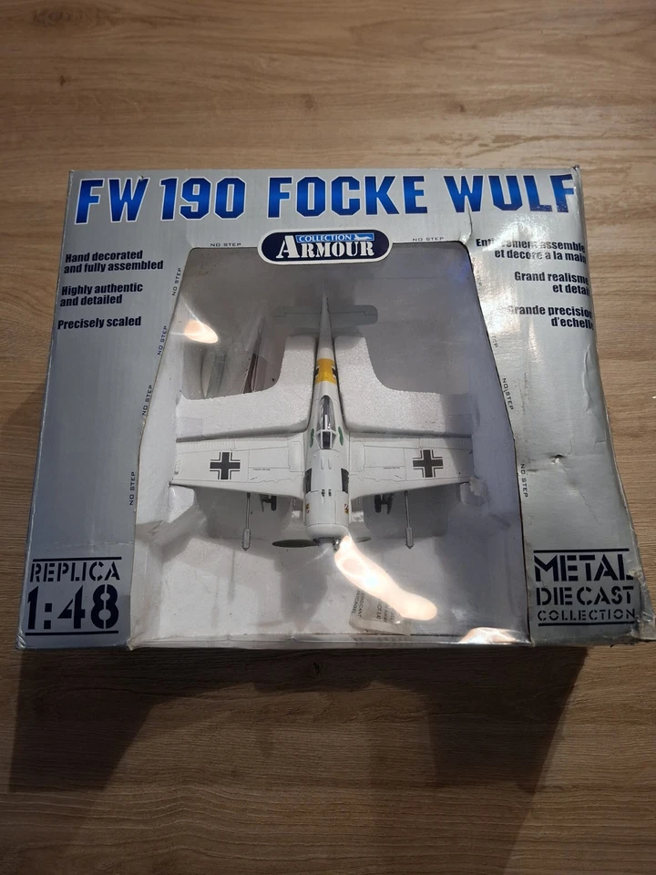 modellino aereo Fw 190 Focke Wulf - Immagine 1 di 4