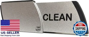 Metal Dishwasher Magnet Clean Dirty Sign | Stainless Indicator for Kitchen Use - Picture 1 of 5