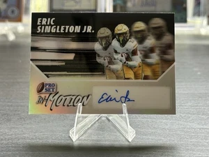 2025 Leaf Pro Set Eric Singleton Jr. Auto /25 In Motion Auburn Card #SM-ESJ - Picture 1 of 2