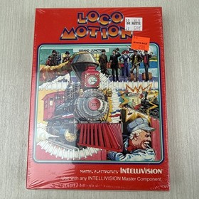 Loco Motion Intellivision Konami Game Mattel Electronics 1981 Sealed