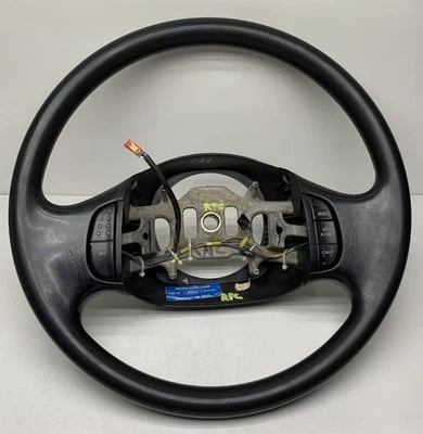 1997 - 2003 年福特 F150 F250 黑色方向盘适用于巡航控制原始设备制造商 2C343600AAW — 第 1/4 张图片