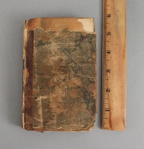 Early 19thC Antique Christian Book Biblical Murder Death of Abel Salomon Gessner - Bild 1 von 10