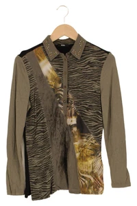BIBA Camicetta Donna Beige Fantasia Elegante (IT 42, EU 38) - Foto 1 di 2
