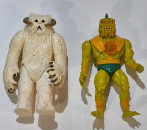 Dogfight Action Figures Star Wars 1981 Hoth Wampa & 1983 Blackstar Neptul Lot - Picture 1 of 21