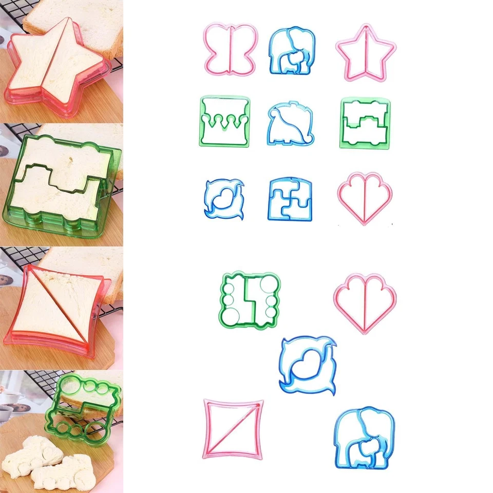 Cute Design Sandwich Cutter Légumes Fruits Fromage Fun Cutter DIY pour la - Bild 1 von 1
