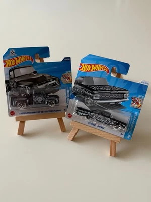 HOT WHEELS '59 Chevy Impala Treasure Hunt and 56 Ford Truck, Super Set 2024-2025 - Image 1 of 4