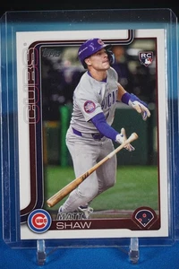 2025 Topps Serie 2 - Matt Shaw #699 VARIAZIONE ROOKIE (RC) - Foto 1 di 2