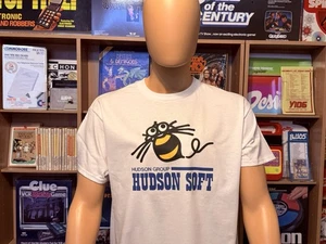 Hudson Soft T-Shirt NEU *Größe wählbar* Retro Videospiele - Bild 1 von 2