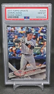2017 Topps Update Series - Rookie Debut Aaron Judge #US99 Batting (RC) - Image 1 of 2