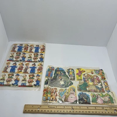 Lote De Colección De Retos De Papel Troquelado KITTENS ANIMALES ETC Impresos en Inglaterra MIRAR Foto 1 de 4