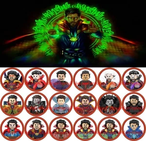 18PCS Different Style Doctor Strange Superhero 4cm Plastic Figure DIY Toy - Picture 1 of 1