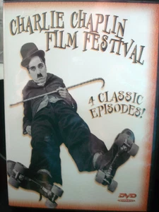 Charlie Chaplin Film Festival 4 Classic Episodes (DVD) WORLDWIDE SHIP AVAIL! - Picture 1 of 2