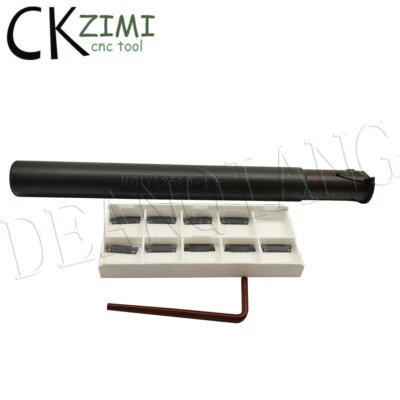 MGIVL2520-1.5 1.5mm CNC Internal Grooving Cut-Off Tool Holder + 10Pcs 1.5mm - Image 1 of 4