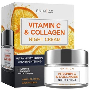 Colageno + Vitamina C Para Eliminar Las Manchas Y Arrugas De La Cara Funciona - Picture 1 of 6