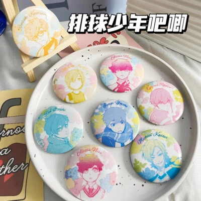 BLUE LOCK Childhood Series Badge Colorful Originality Pearly Lustre Emblem Gifts - Image 1 of 4