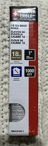 PORTER-CABLE PBN18100-1 - 25mm / 1-Inch 18 Gauge Brad Nails, 1000-Pack - Picture 1 of 4