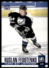2003-04 Pacific Blue Ruslan Fedotenko /250 Tampa Bay Lightning #305 R19