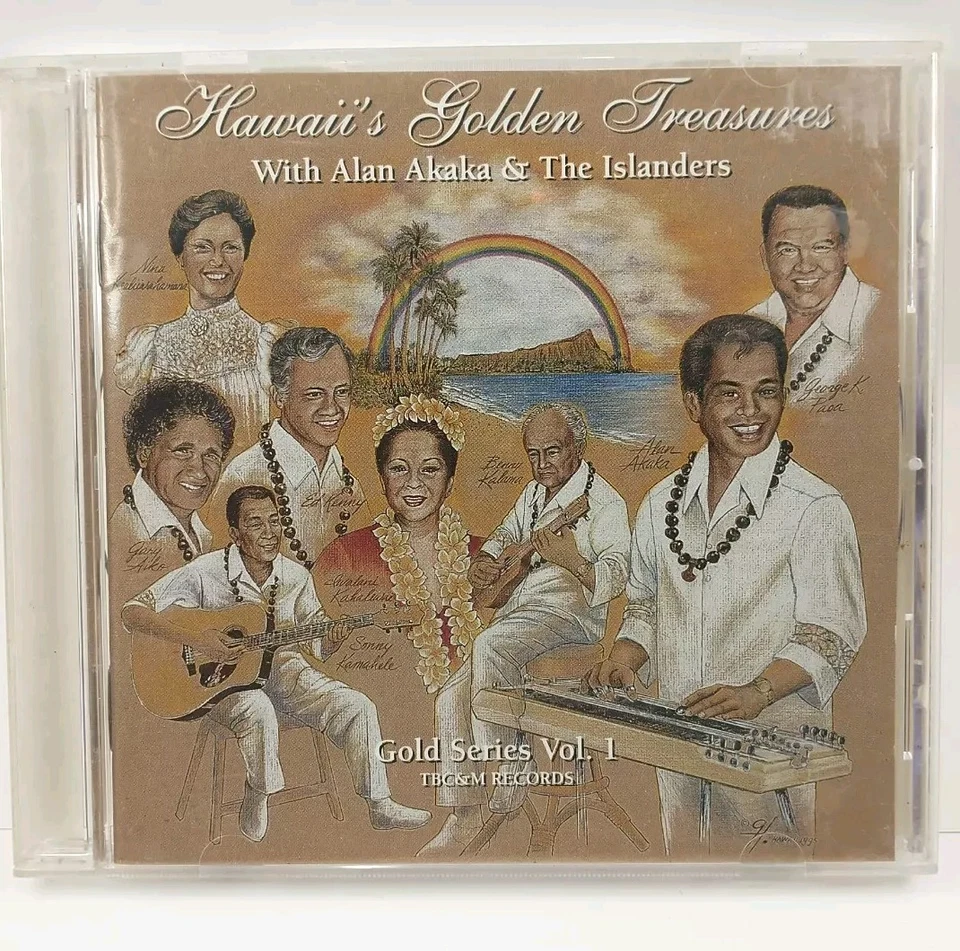Alan Akaka & The Islanders – Hawaii’s Golden Treasures - Gold Series Vol. 1 CD  - Image 1 of 4