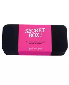 Caja secreta Love To Love - negra - Imagen 1 de 3