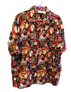 Disneyland Men's Grumpy Button Down Shirt Size Large - Picture 1 of 7