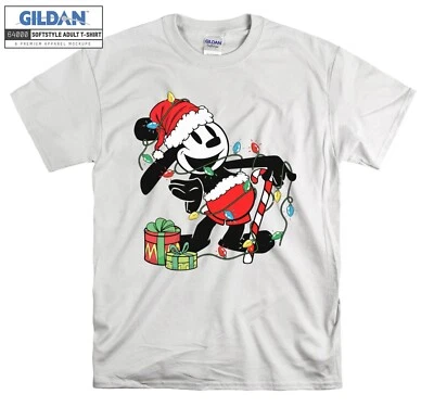 Epic Mickey Oswald The Lucky Rabbit Christ Hoodie Tshirt Men Women Unisex AB273 - Image 1 of 4