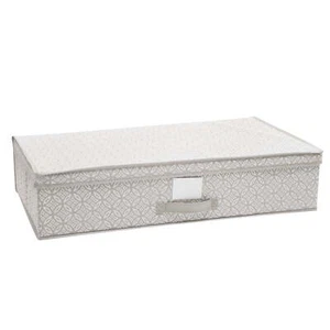 Under the Bed Fabric Storage Box in Grey - Picture 1 of 5