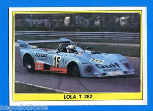 SUPER CAR - 1977 Panini - Figure - Sticker No. 46 - LOLA T 282 - Rec