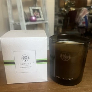 Aquiesse Candle Santa Barbara 9 oz Soy Candle Luxury NIB - Picture 1 of 3