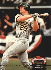 1993 (ATHLETICS) Stadium Club Murphy #153 Mark McGwire AS /128000