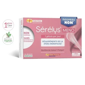 Serelys Meno (Pre)-Menopause Discomfort 30 Capsules - Exp: 01/2026 - Picture 1 of 4