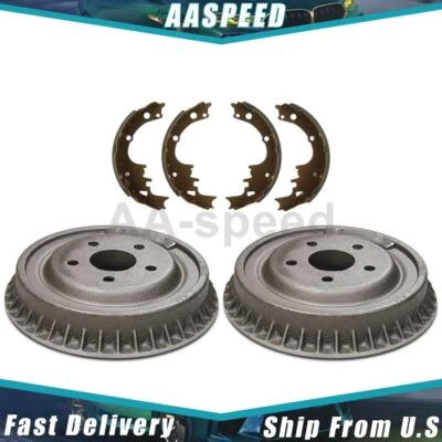 Front Brake Shoe Brake Drum For Chevrolet Corvair 1969 1968 1967 1966 1965 - Image 1 of 4