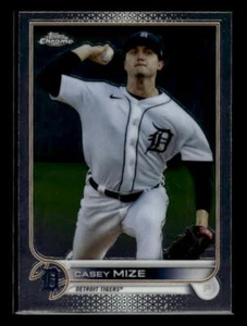 2022 Topps Chrome #162 Casey Mize - Picture 1 of 2