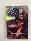 UNO Ultimate Card Game Marvel 2022 REACTOR BURN Chase FOIL Card Com NM