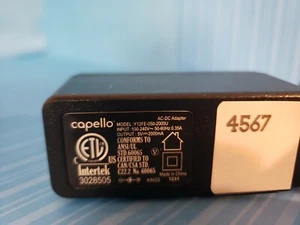 capello AC Adapter Y12FE-050-2000U  5V 2000mA - Picture 1 of 6