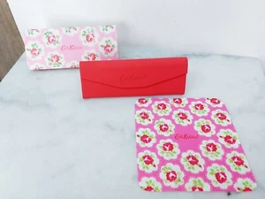 CATH KIDSTON Red Folding Glasses Case & Floral Provence Cloth Magnetic Closure - Picture 1 of 10