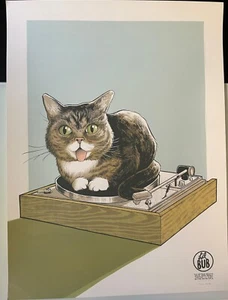 Bub Art Print by Justin Santora 2015 - Picture 1 of 2