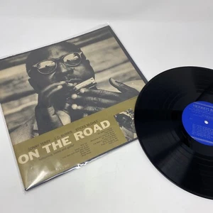 On the Road: Harmonica Bones & Guitar VINYL LP RECORD Blues Folkways - Picture 1 of 2