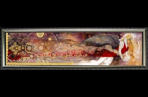 VENUS - framed canvas giclee-Inspirational,Unique gift! - Picture 1 of 1